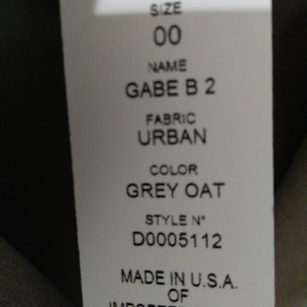 THEORY GREY OAT GABE 2 BLAZER 00 - Picture 6 of 6